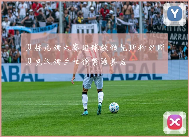 贝林厄姆大赛进球数领先斯科尔斯贝克汉姆兰帕德紧随其后